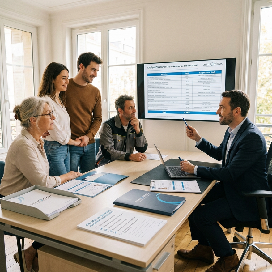 Profils spécifiques : jeunes, seniors, métiers à risque, investisseurs    